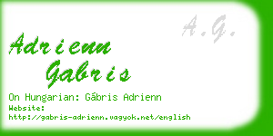 adrienn gabris business card