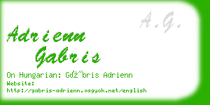 adrienn gabris business card